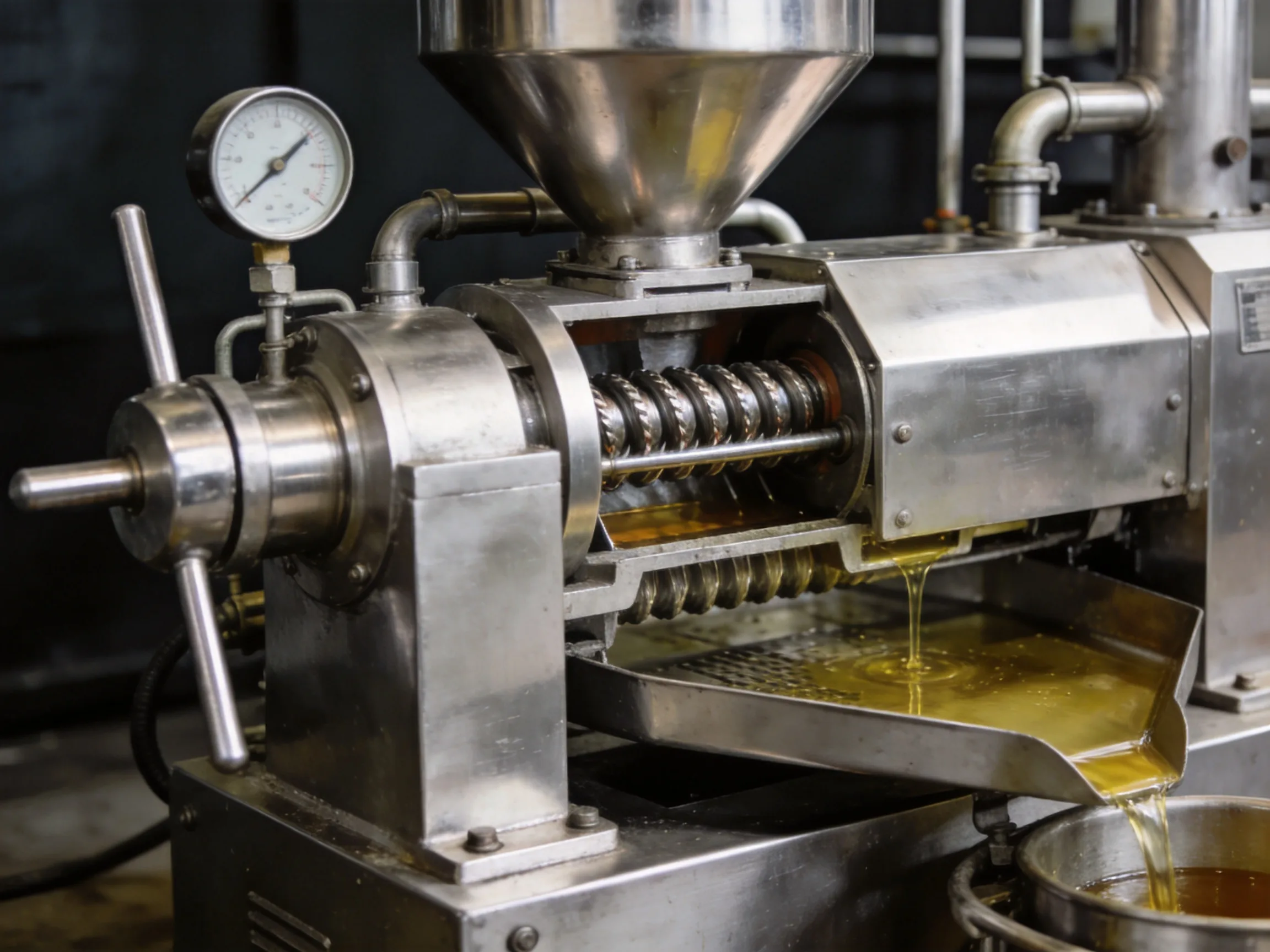 How a Screw Oil Press Works — industrial oil-processing equipment